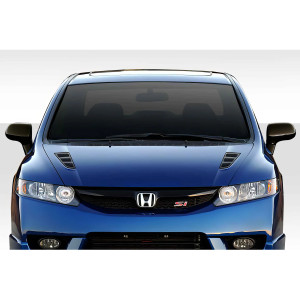 2006-2011 Honda Civic 4DR Duraflex Type M Hood - 1 Piece - image 1