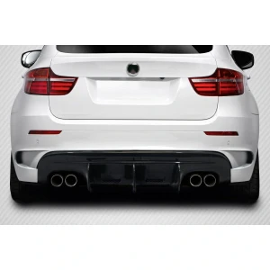 2008-2014 BMW X6M AK-M Carbon Fiber Rear Lip - image 1