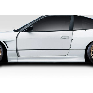 1989-1994 Nissan 240SX S13 V Speed Wide Body Side Skirt Rocker Panels - 2 Piece (S) - image 1