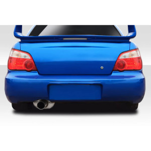 2004-2007 Subaru Impreza WRX STI 4DR Duraflex WRC Look Rear Bumper - 1 Piece - image 1