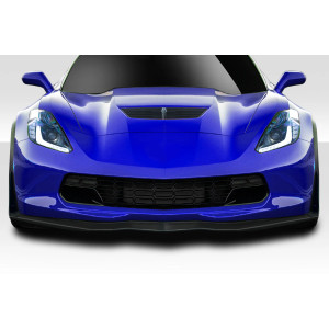 2014-2019 Chevrolet Corvette C7 GMX Front Lip Splitter - 1 Piece ( Base Model ) - image 1