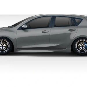 2010-2013 Mazda 3 OEM Look Side Skirts - image 1