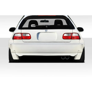 1992-1995 Honda Civic HB Duraflex TKO RBS Wide Body Rear Bumper Add-Ons - 2 Piece - image 1
