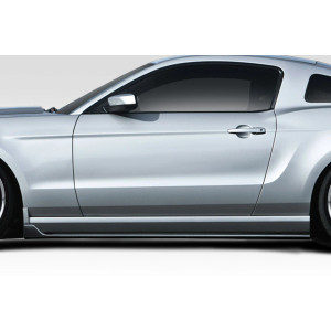 2005-2014 Ford Mustang GT350 Look Side Skirts - 2 Piece - image 1