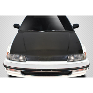 1988-1991 Honda Civic HB CR-X SiR Look Style Hood - 1 Piece - image 1
