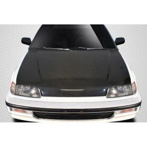 1988-1991 Honda Civic HB CR-X SiR Look Style Hood - 1 Piece - image 1
