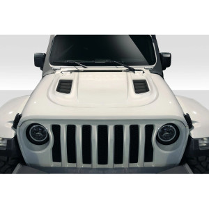 2018-2025 Jeep Wrangler JL Gladiator JT Duraflex MPR Hood - 1 Piece - image 1