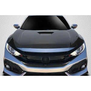 2017-2021 Honda Civic Type R OEM Look Hood - 1 Piece - image 1