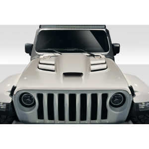 2018-2025 Jeep Wrangler JL Gladiator JT Viper Look Hood - 1 Piece - image 1