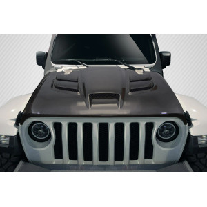 2018-2025 Jeep Wrangler JL Gladiator JT Viper Look Hood - 1 piece - image 1