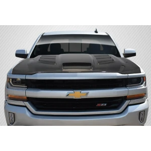 2016-2018 Chevrolet Silverado Viper Carbon Fiber Hood - image 1