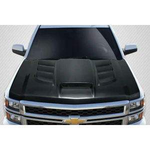 2014-2015 Chevrolet Silverado Viper Carbon Fiber Hood - image 1