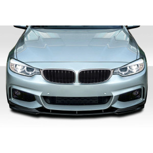 2014-2020 BMW 4 Series M-Sport F32 Carbon AF-1 Front Add On Lip Under Spoiler ( CFP ) - 1 Piece - image 1