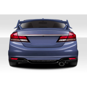 2006-2015 Honda Civic 4DR Duraflex Type R Look Rear Wing Spoiler - 1 Piece - image 1