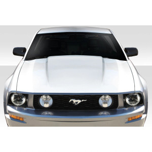 2005-2009 Ford Mustang 3" Cowl Hood - 1 Piece - image 1