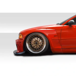 1999-2001 BMW 3 Series E46 4DR Circuit Wide Body Front Fender Flares - 4 Piece - image 1