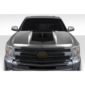2007-2013 Chevrolet Silverado ZL1 Look Hood - 1 Piece - image 1