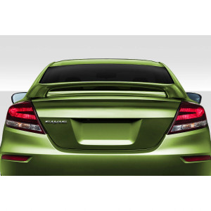2012-2015 Honda Civic 2DR Si Look Rear Wing - 1 Piece - image 1