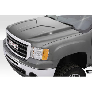 2007-2013 GMC Sierra Duraflex Cowl Hood - 1 Piece - image 1