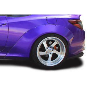 2010-2016 Hyundai Genesis Coupe 2DR MSR V2 70mm Rear Fender Flares - 4 Piece - image 1