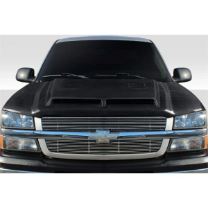 2002-2006 Chevrolet Avalanche (w/o cladding) 2003-2005 Silverado GT500 Hood - 1 Piece - image 1