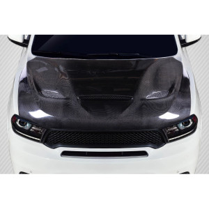 2011-2023 Dodge Durango Carbon Creations SRT Hellcat Look Hood - 1 Piece - image 1