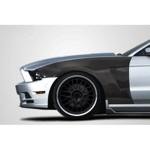2010-2014 Ford Mustang GT350 V2 Look Front Fenders - 2 Piece - image 1