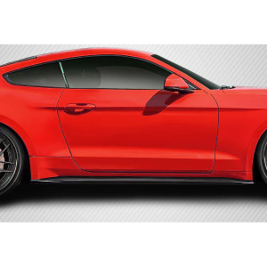 2015-2023 Ford Mustang Carbon Creations KT Side Skirt Rocker Panels - 2 Piece - image 1