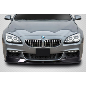 2011-2019 BMW 6 Series F06 F12 F13 M Tech Front Lip Under Spoiler Air Dam - 3 Piece - image 1