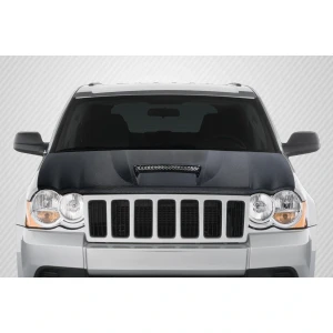 2005-2010 Jeep Grand Cherokee SRT Look Carbon Fiber Hood - image 1