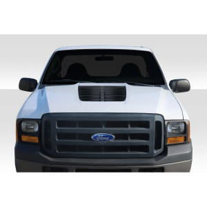 1999-2007 Ford Super Duty F250 F350 F450 F550 / 2000-2005 Ford Excursion Duraflex GT500 V2 Hood - 1 Piece - image 1 1999-2007 Ford Super Duty F250 F350 F450 F550 / 2000-2005 Ford Excursion Duraflex GT500 V2 Hood - 1 Piece - image 1