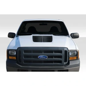 1999-2007 Ford Super Duty F250 F350 F450 F550 / 2000-2005 Ford Excursion GT500 V2 Hood - 1 Piece - image 1