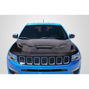 2011-2022 Jeep Grand Cherokee Hellcat Look Carbon Fiber Hood - image 1