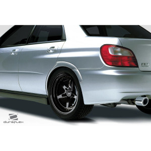 2002-2007 Subaru Impreza WRX STI 4DR STI Look Rear Fender Flares - 4 Piece - image 1