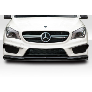 2014-2015 Mercedes CLA Class C117 CLA45 R Spec Front Lip Under Spoiler - 1 Piece - image 1