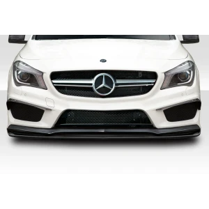2014-2015 Mercedes CLA Class C117 CLA45 R Spec Front Lip Under Spoiler - 1 Piece - image 1