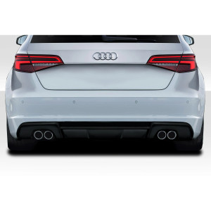 2013-2016 Audi A3 Sportback Duraflex RS3 Look Rear Diffuser - 1 Piece - image 1