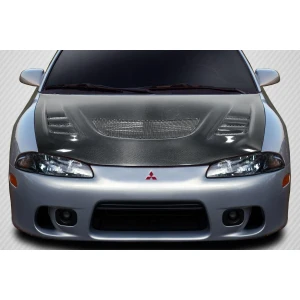 1995-1999 Mitsubishi Eclipse Evo GT Carbon Fiber Hood - image 1