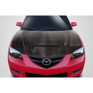2004-2008 Mazda 3 M-Speed Carbon Fiber Hood - image 1