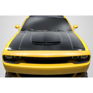 2008-2023 Dodge Challenger TA Look Hood - 1 Piece - image 1