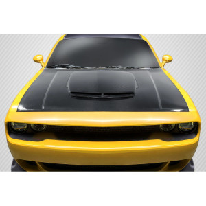 2008-2023 Dodge Challenger TA Look Hood - 1 Piece - image 1