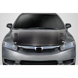 2006-2011 Honda Civic Type M Carbon Fiber Hood - image 1