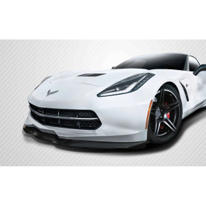 2014-2019 Chevrolet Corvette C7 Apex Front Splitter - 3 Piece - image 1