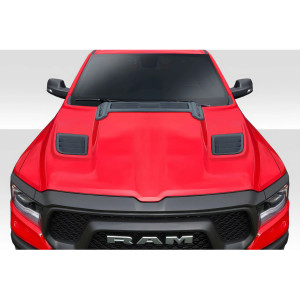 2019-2025 Dodge Ram Rebel Look Hood - 1 Piece - image 1