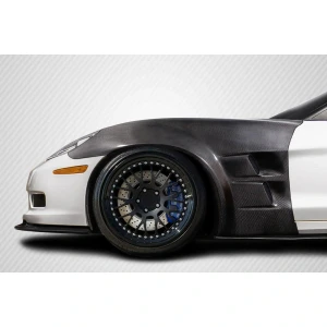 2005-2013 Chevrolet Corvette C6 ZR2 Front Fenders - 2 Piece - image 1