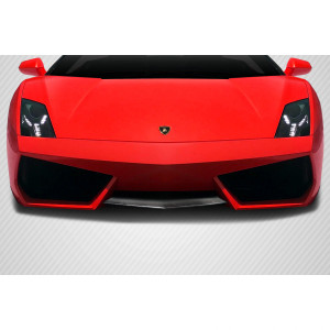 2004-2013 Lamborghini Gallardo LP560 LP570 Look Front Middle Add On Lip Spoiler Air Dam - 1 Piece (S) - image 1