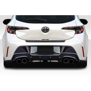 2019-2023 Toyota Corolla Hatchback A Spec Rear Diffuser - 3 Piece - image 1