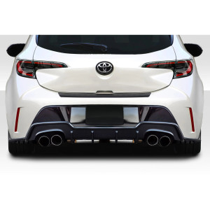 2019-2023 Toyota Corolla Hatchback A Spec Rear Diffuser - 3 Piece - image 1