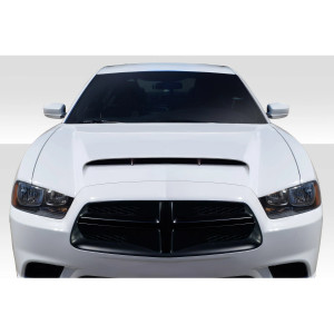 2011-2014 Dodge Charger Demon Look Hood - 1 Piece - image 1