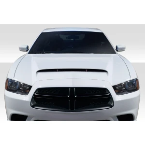 2011-2014 Dodge Charger Demon Look Hood - 1 Piece - image 1
